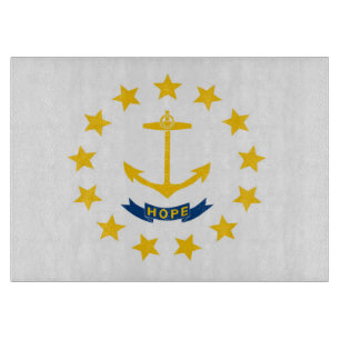 Statlig flagga i Rhode island, Förenta staterna