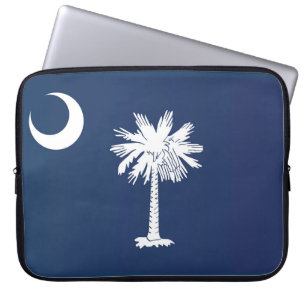 Statlig flagga i South Carolina, Förenta staterna Laptop Fodral