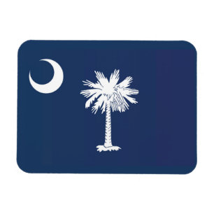 Statlig flagga i South Carolina, Förenta staterna Magnet