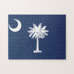 Statlig flagga i South Carolina, Förenta staterna Pussel<br><div class="desc">Flagga South Carolina</div>