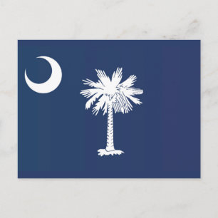 statlig flagga i South Carolina, Förenta staterna Vykort
