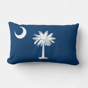 Statlig flagga i South Carolina Lumbarkudde