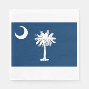 Statlig flagga i South Carolina Pappersservett