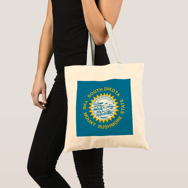 Statlig flagga i South Dakota Tygkasse (Framsida (produkt))