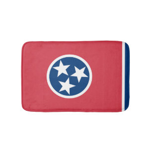 Statlig flagga i Tennessee, Förenta staterna Badrumsmatta
