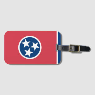 Statlig flagga i Tennessee, Förenta staterna Bagagebricka
