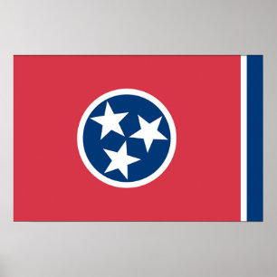Statlig flagga i Tennessee, Förenta staterna Poster