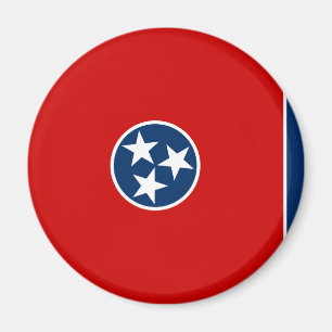 Statlig flagga i Tennessee Magnet