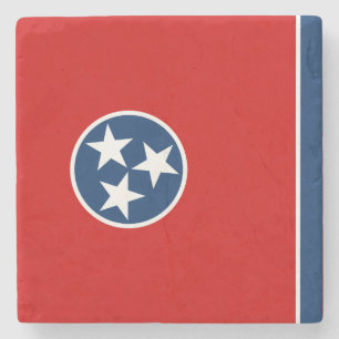 Statlig flagga i Tennessee Stenunderlägg