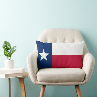 Statlig flagga i Texas Lumbarkudde