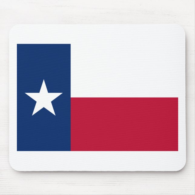 Statlig flagga i Texas Musmatta (Framsidan)