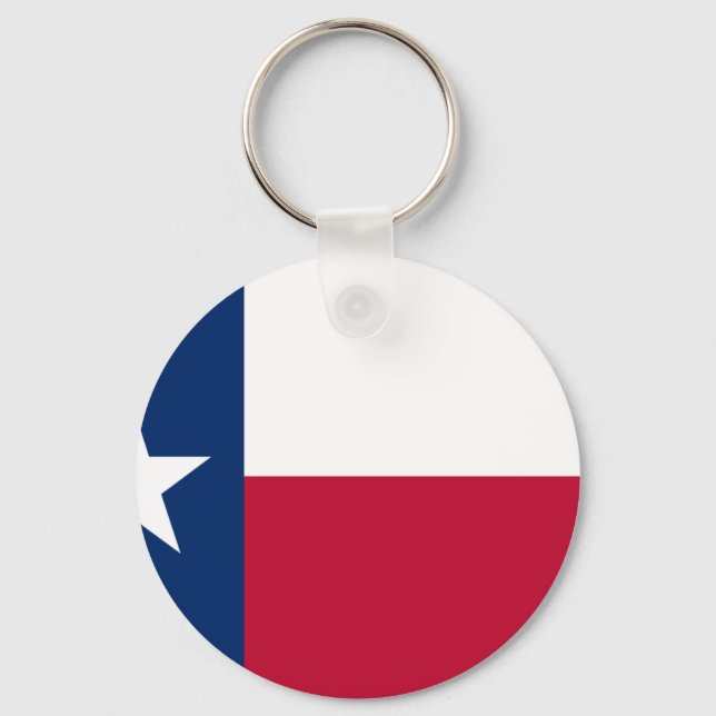 Statlig flagga i Texas Nyckelring (Framsida)