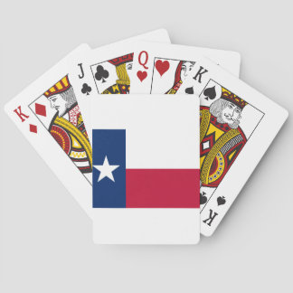 Statlig flagga i Texas Spel Kort