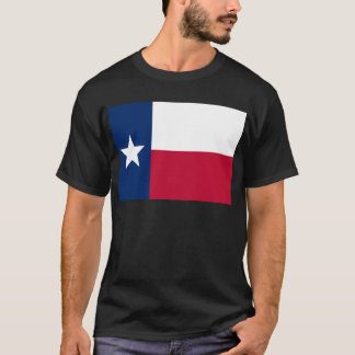 Statlig flagga i Texas Tee Shirt