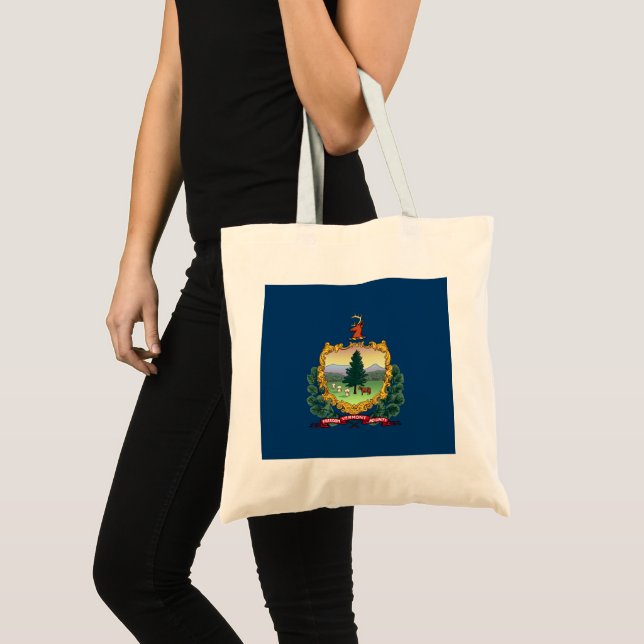 Statlig flagga i Vermont Tygkasse (Framsida (produkt))