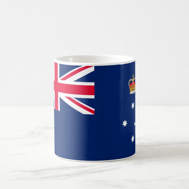 Statlig flagga i Victoria (Australien) Kaffemugg (Center)