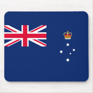 Statlig flagga i Victoria (Australien) Musmatta