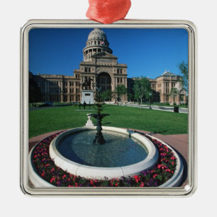 'Statlig huvudstad av Texas, Austin Julgransprydnad Metall