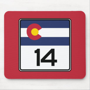 Statlig huvudväg 14, Colorado, USA Musmatta