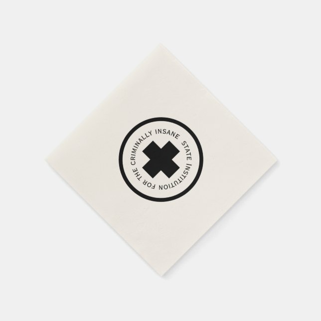 Statlig institution för kriminellt vansinnig pappersservett (Hörn)