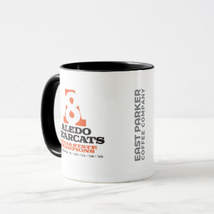 Statlig mästare "A8" - 11oz för Aledo Bearcat Mugg
