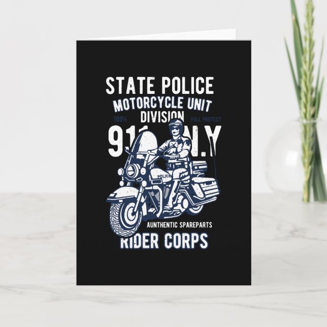 Statlig polis kort (Framsida)