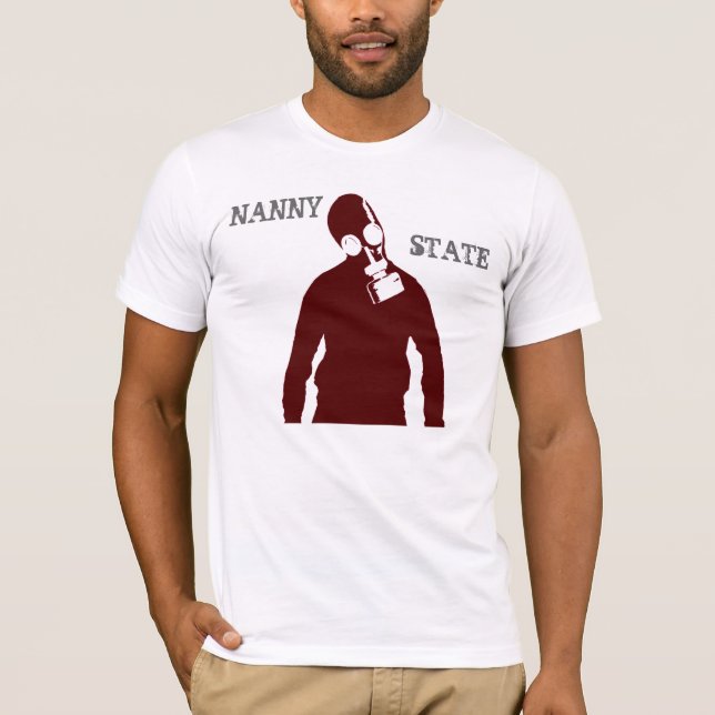 Statlig T-tröja för barnflicka T-shirt (Framsida)