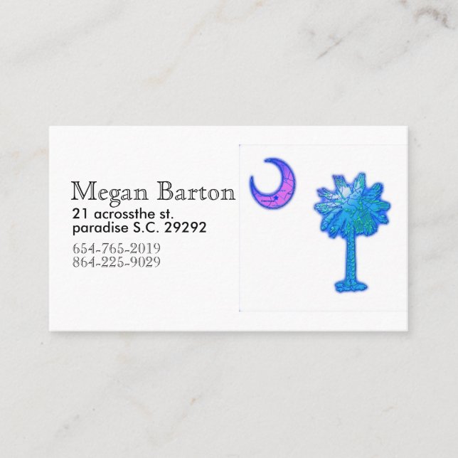 statlig trädvisitkort visitkort (Framsida)