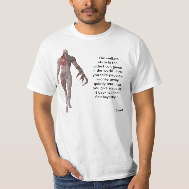 STATLIG VÄLFÄRD: FIGUR 3D TEE SHIRT (Framsida)
