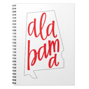 Statliga Alabama skisserar Anteckningsbok