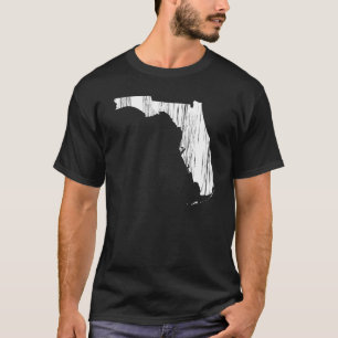 Statliga bekymrade Florida skisserar Tee Shirt