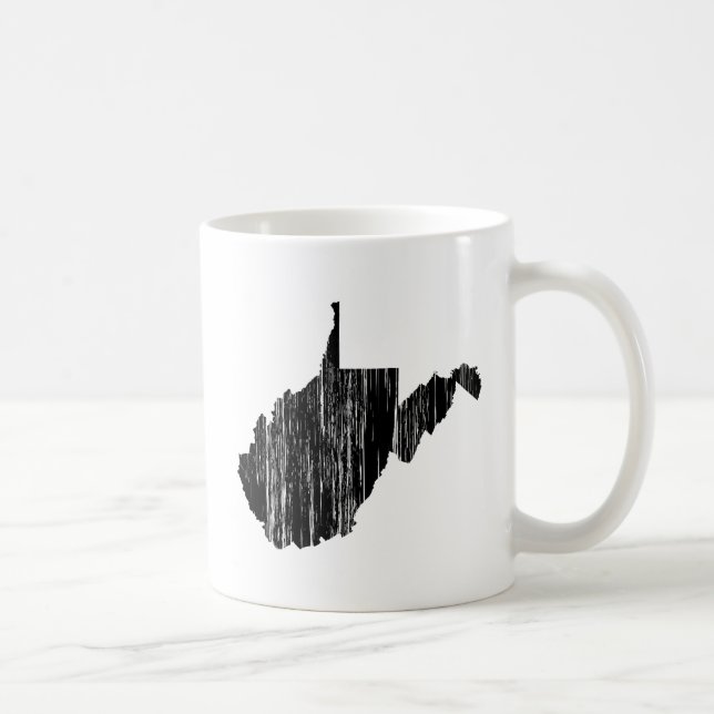 Statliga bekymrade West Virginia skisserar Kaffemugg (Höger)