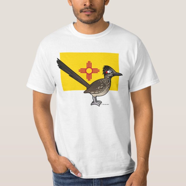 Statliga Birdorable av nytt - mexico: Roadrunner T Shirt (Framsida)