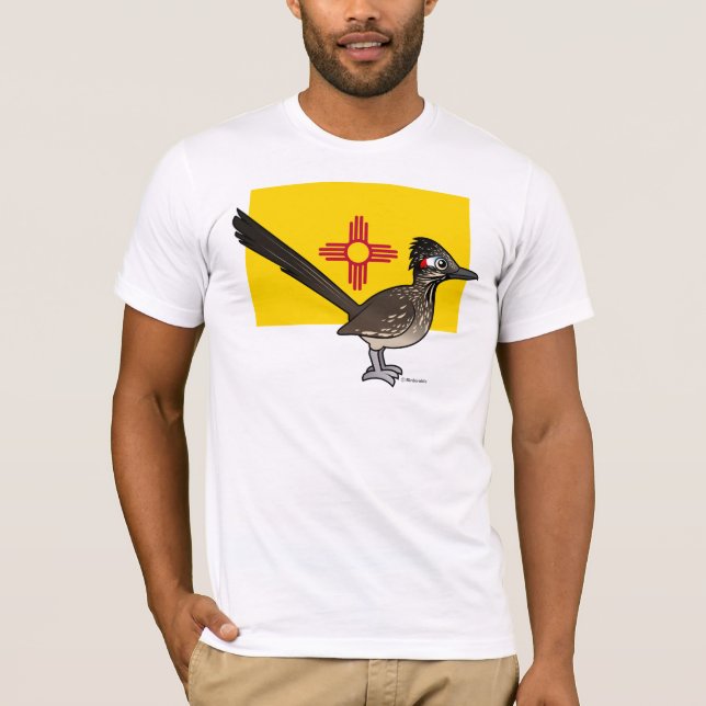 Statliga Birdorable av nytt - mexico: Roadrunner T Shirt (Framsida)