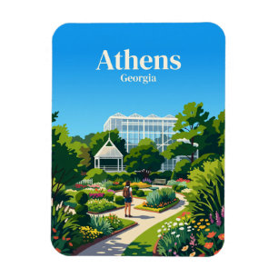 Statliga botaniska trädgården i Georgia USA Magnet