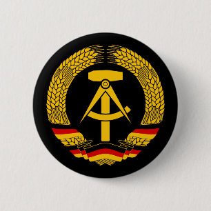 Statliga den East Germany vapenskölden/Deutschlan Knapp