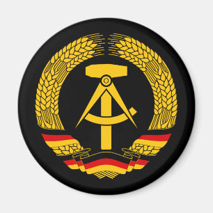 Statliga den East Germany vapenskölden/Deutschlan Magnet