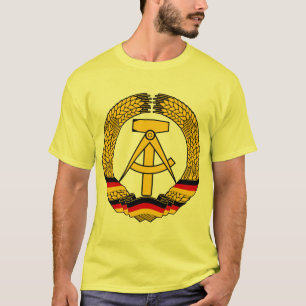 Statliga den East Germany vapenskölden/Deutschlan Tee