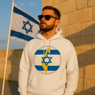 Statliga Färgen Israel Hoodie