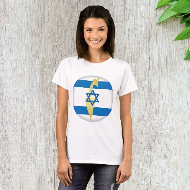 Statliga Färgen Israel T Shirt (Skapare uppladdad)