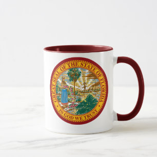 STATLIGA FLORIDA FÖRSEGLAR MUGG