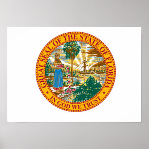 Statliga Florida förseglar Poster