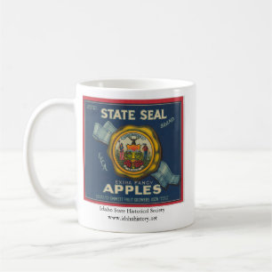 Statliga Idaho förseglar äpplen Kaffemugg