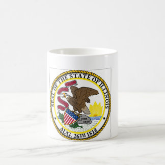 Statliga Illinois förseglar Kaffemugg
