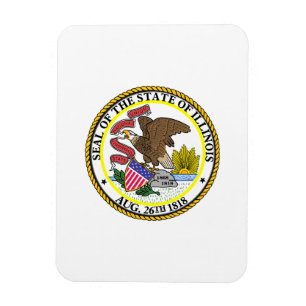 Statliga Illinois förseglar Magnet