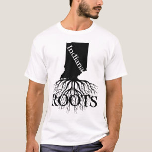 Statliga Indiana rotar kvinnor eller manar skjorta T Shirt