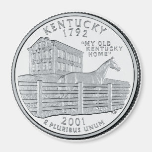 Statliga Kentucky 2001 inkvarterar magneten Magnet