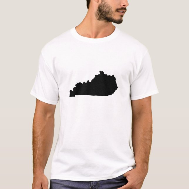 Statliga Kentucky skisserar Tee Shirt (Framsida)