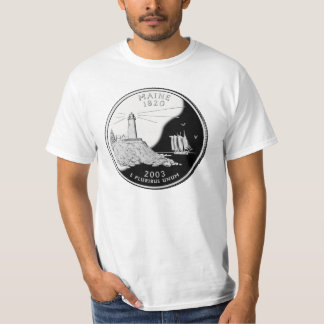 Statliga Maine inkvarterar T-tröja Tee