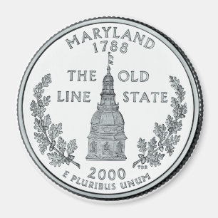 Statliga Maryland 2000 inkvarterar magneten Magnet